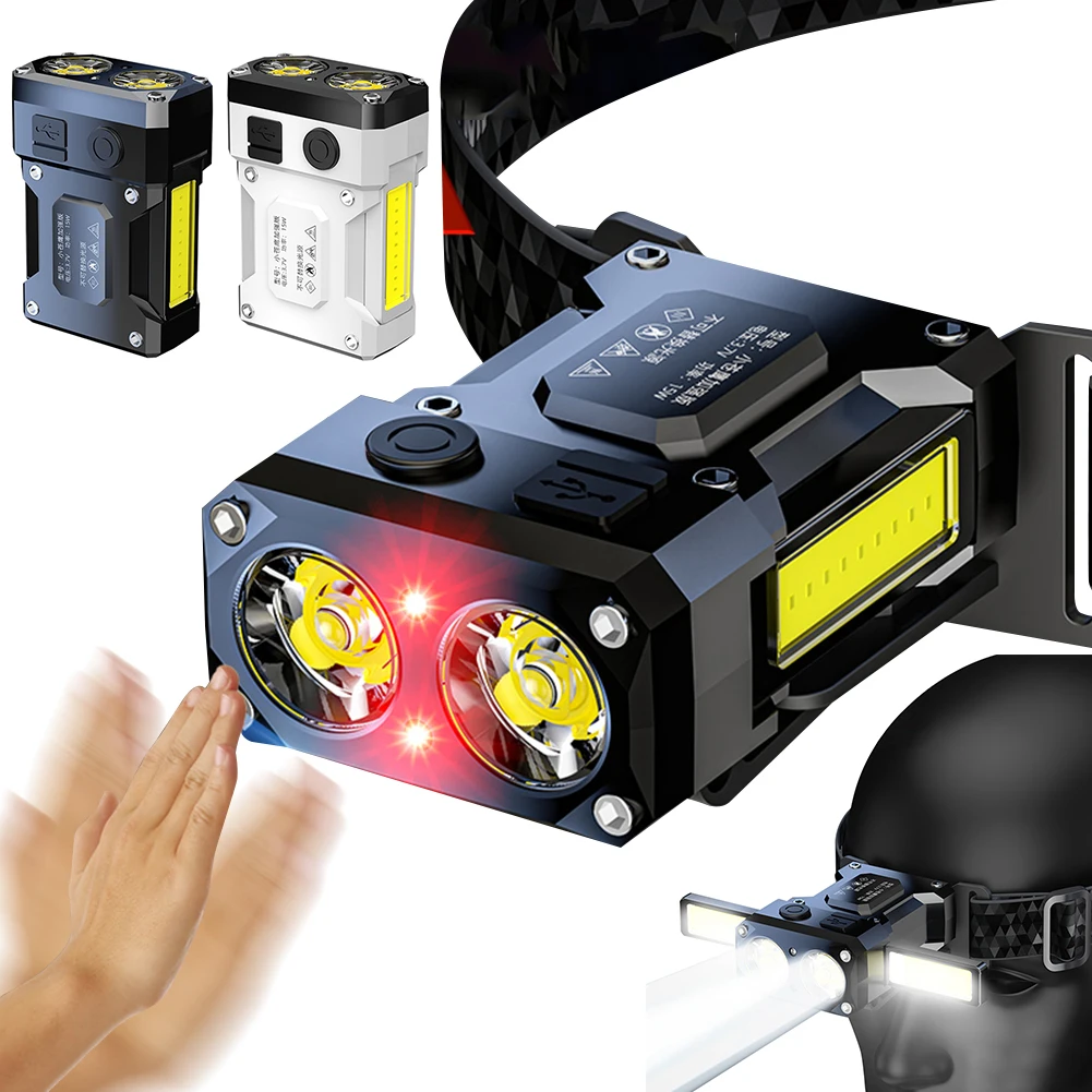 COB LED Super Bright Headlight USB Charging Motion Sensor Outdoor Head Flashlight Camping Head Light for Outdoor Camping Running
COB LED Super Bright Headlight USB Charging Motion Sensor Outdoor Head Flashlight Camping Head Light for Outdoor Camping Running