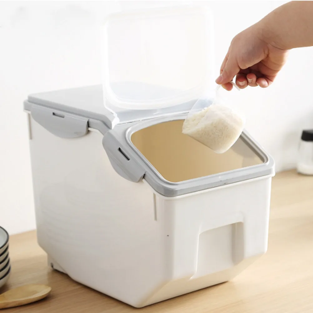 Dog Food Storage Container Large Airtight Seal Buckle Reinforcement Pet Dry Food Dispenser for Kibble Rice Grains Storage Beige
Dog Food Storage Container Large Airtight Seal Buckle Reinforcement Pet Dry Food Dispenser for Kibble Rice Grains Storage Beige