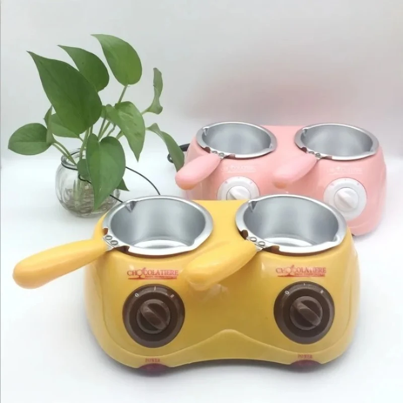 Electric heating Candy Chocolate Melting Pot Chocolate Fountain DIY Kitchen Tool with Heart-shape Mold for Soap Making
Electric heating Candy Chocolate Melting Pot Chocolate Fountain DIY Kitchen Tool with Heart-shape Mold for Soap Making