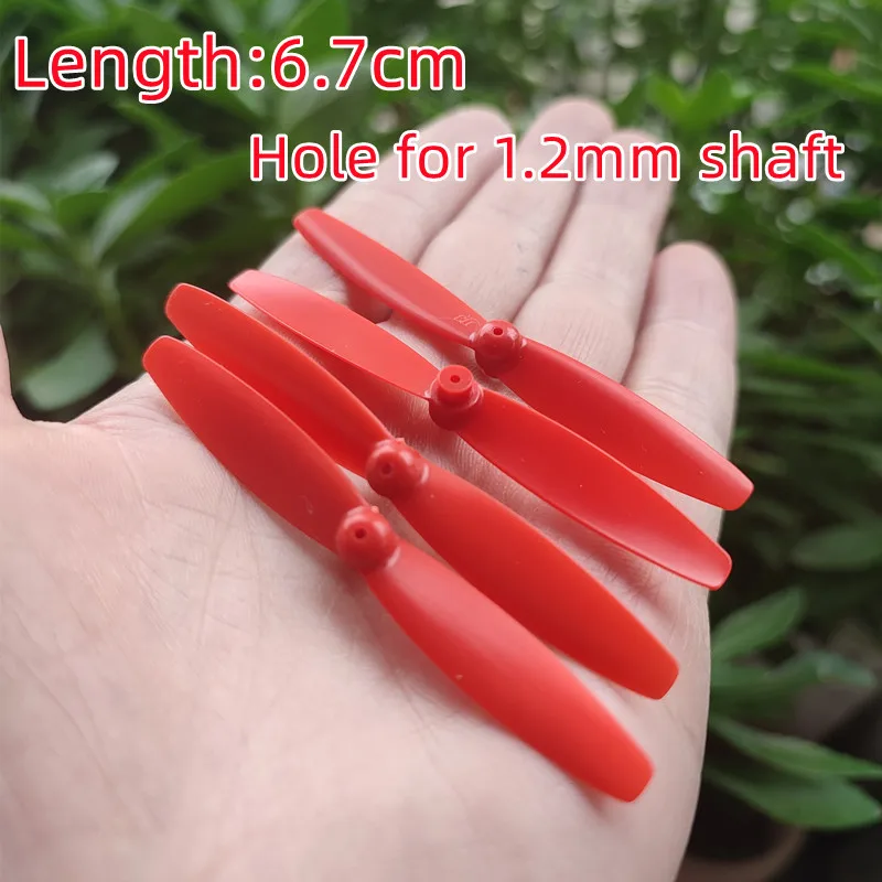 1.2*67mm Props High Speed Propellers Blades Props A B For 1.2mm Shaft R/C Spare Parts Access Small Mini Quadcopter
1.2*67mm Props High Speed Propellers Blades Props A B For 1.2mm Shaft R/C Spare Parts Access Small Mini Quadcopter