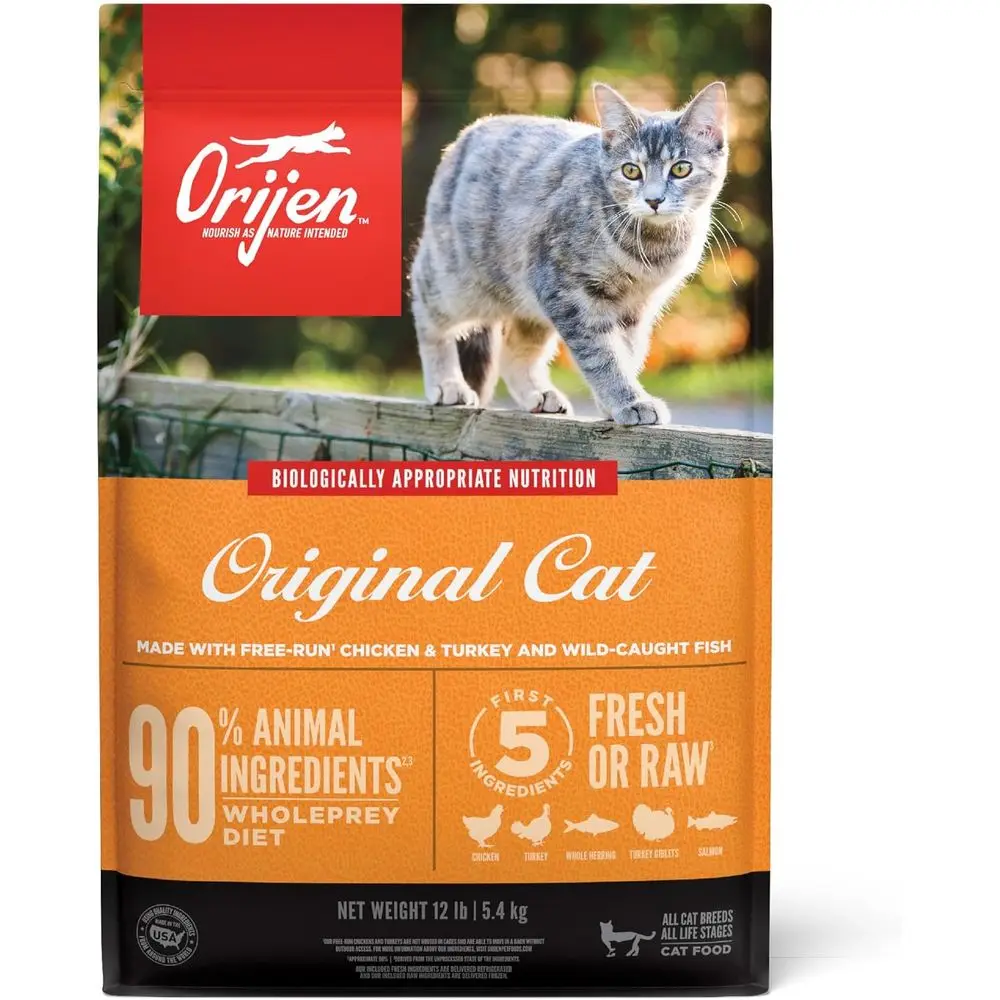 Grain ree High Protein Premium Dry Cat ood Original Recipe 12lb Bag
Grain ree High Protein Premium Dry Cat ood Original Recipe 12lb Bag