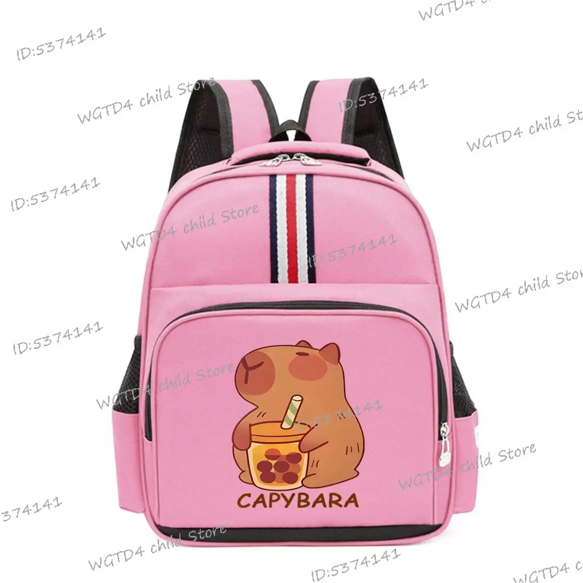 Primary Student Backpack Cute Capybara Drinking Boba Bubble Tea Print Zipper Bookbag Multi-function Waterproof Kids Backpack
Primary Student Backpack Cute Capybara Drinking Boba Bubble Tea Print Zipper Bookbag Multi-function Waterproof Kids Backpack
