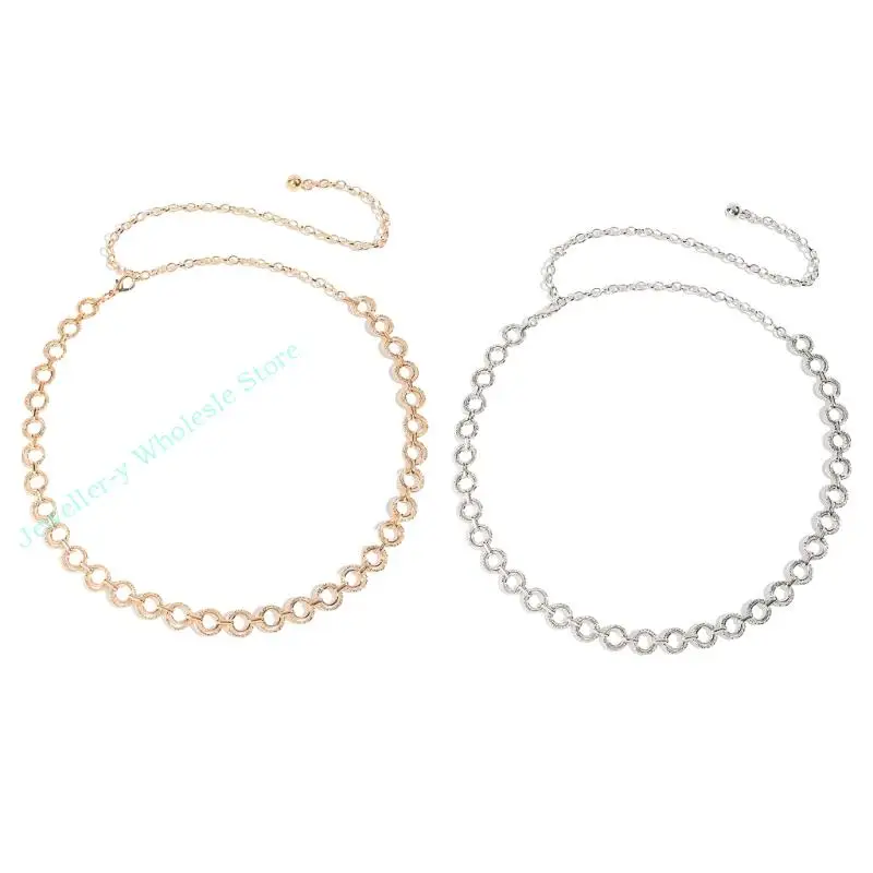 R7UF Metal Loop Chain Belt Casual Tassels Waist Chain Belt Belly Chain Girl Accessory
R7UF Metal Loop Chain Belt Casual Tassels Waist Chain Belt Belly Chain Girl Accessory