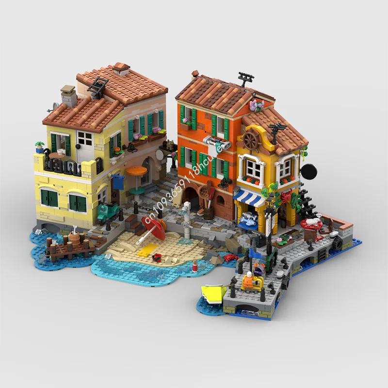 4468 шт. MOC, итальянский остров Харбор, модель строительных блоков, кирпич на день рождения, сделай сам, креативные игрушки для сборки, образовательные рождественские подарки
4468 шт. MOC, итальянский остров Харбор, модель строительных блоков, кирпич на день рождения, сделай сам, креативные игрушки для сборки, образовательные рождественские подарки