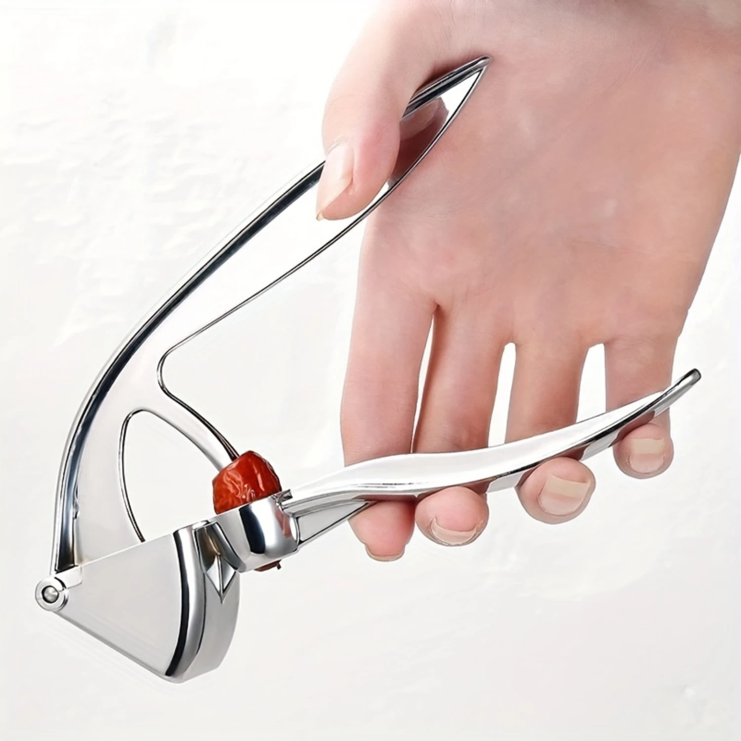 Stainless Steel Garlic Press, Multi- Garlic Mincer, Metal Garlic Crusher, Washable Garlic Grinder, Kitchen Garlic Chopper, Ginge
Stainless Steel Garlic Press, Multi- Garlic Mincer, Metal Garlic Crusher, Washable Garlic Grinder, Kitchen Garlic Chopper, Ginge