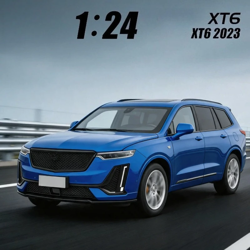 1:24 XT6 2023 SUV Alloy Car Model Diecast Metal Off-road Vehicles Car Model Sound and Light Simulation Kids Toy Gift
1:24 XT6 2023 SUV Alloy Car Model Diecast Metal Off-road Vehicles Car Model Sound and Light Simulation Kids Toy Gift