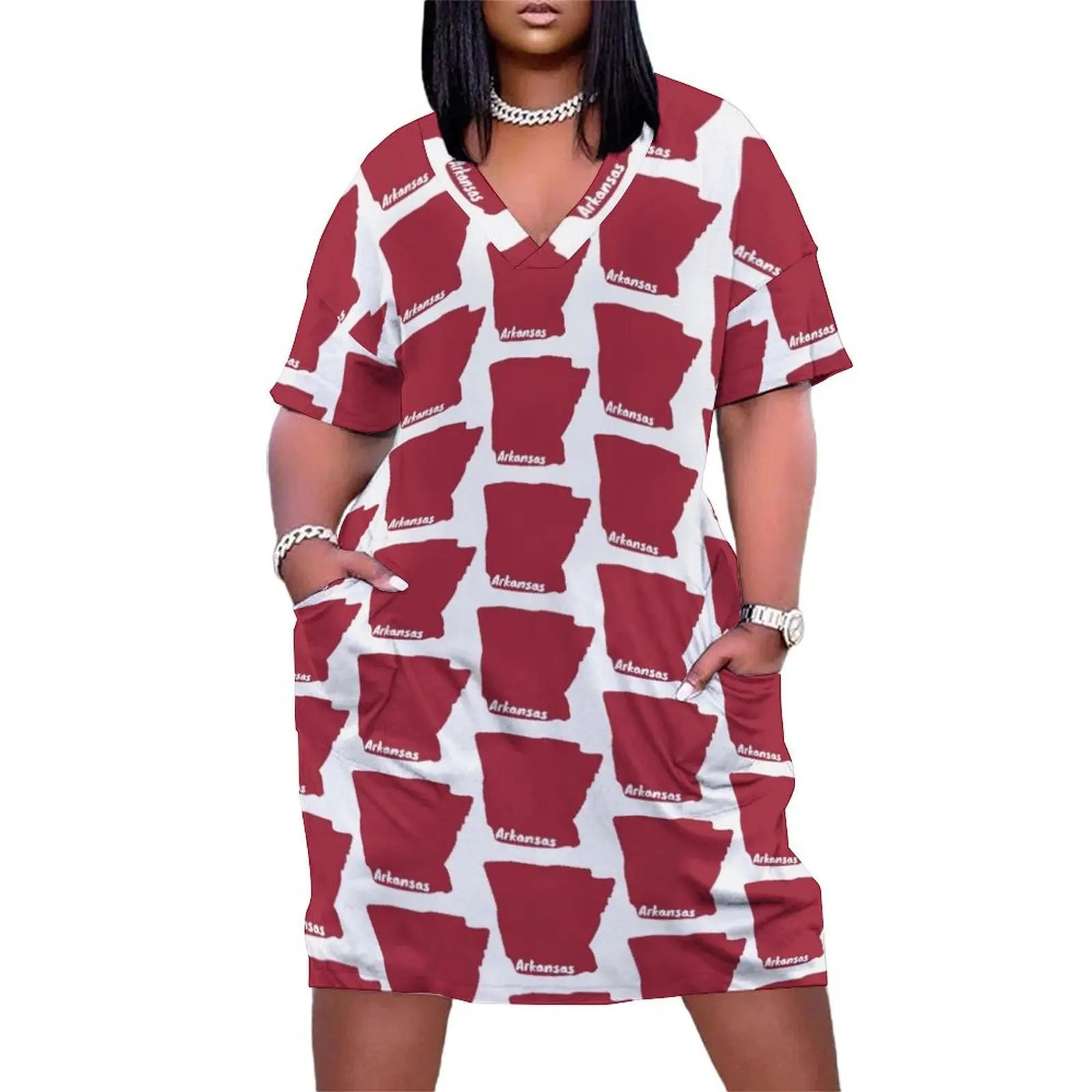 Arkansas Razorbacks Loose Pocket Dress dresses for women 2025 luxury designer party women's clothing trend 2025
Arkansas Razorbacks Loose Pocket Dress dresses for women 2025 luxury designer party women's clothing trend 2025