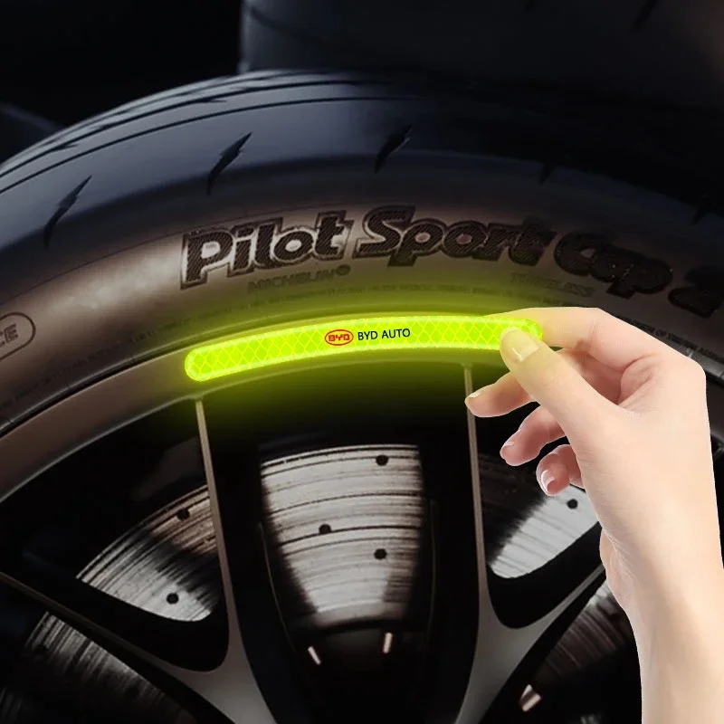 5/10/20Pcs Auto Tire Rim Reflective Warning Strip for BYD Atto 3 Dolphin Seal Sealion 6 Song Plus Han Seagull Yuan Plus Decor
5/10/20Pcs Auto Tire Rim Reflective Warning Strip for BYD Atto 3 Dolphin Seal Sealion 6 Song Plus Han Seagull Yuan Plus Decor
