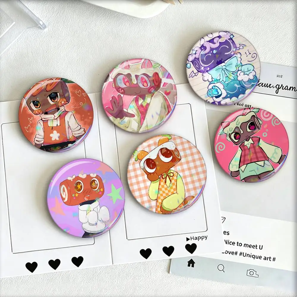 GAME Swiss Roll C-Cosmo Laser Badge Applicable For Backpack Clothes Hats Decor Creative Accessories
GAME Swiss Roll C-Cosmo Laser Badge Applicable For Backpack Clothes Hats Decor Creative Accessories