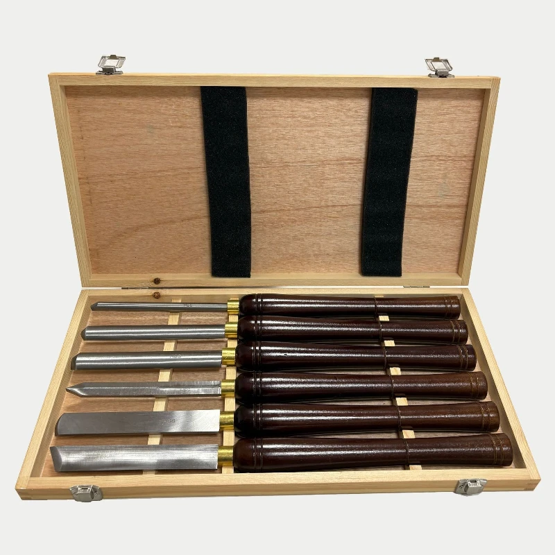 6PCS high-grade woodworking turning tool wooden spinning hand-held woodworking turning tool wood chisel
6PCS high-grade woodworking turning tool wooden spinning hand-held woodworking turning tool wood chisel