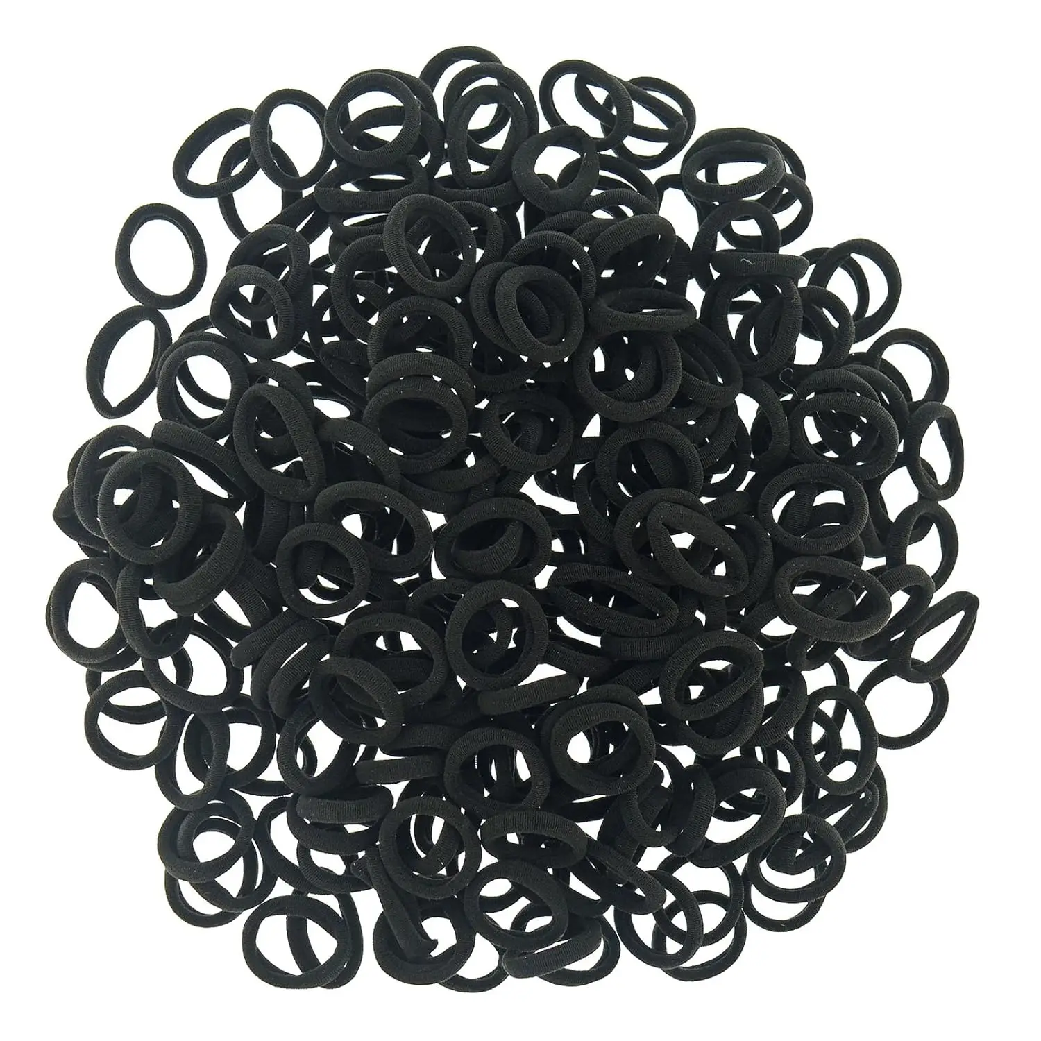200 Pcs Solid Cotton Hair Ties for Women Girls Seamless Ponytail Holder Black
200 Pcs Solid Cotton Hair Ties for Women Girls Seamless Ponytail Holder Black