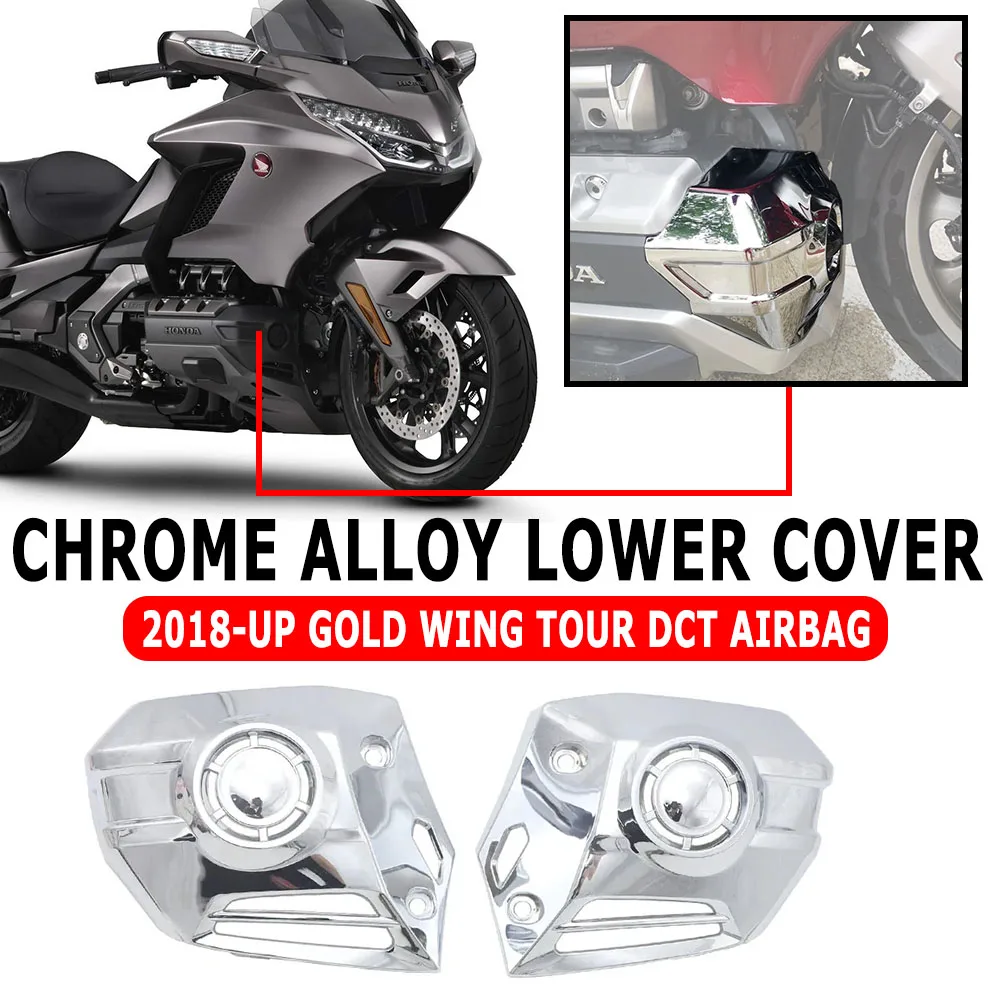 New For Honda Goldwing Tour DCT Airbag 1800 F6B GL1800 2018 2019 2020 2021Motorcycle Chrome Pair Lower Cowl Covers GL1800
New For Honda Goldwing Tour DCT Airbag 1800 F6B GL1800 2018 2019 2020 2021Motorcycle Chrome Pair Lower Cowl Covers GL1800