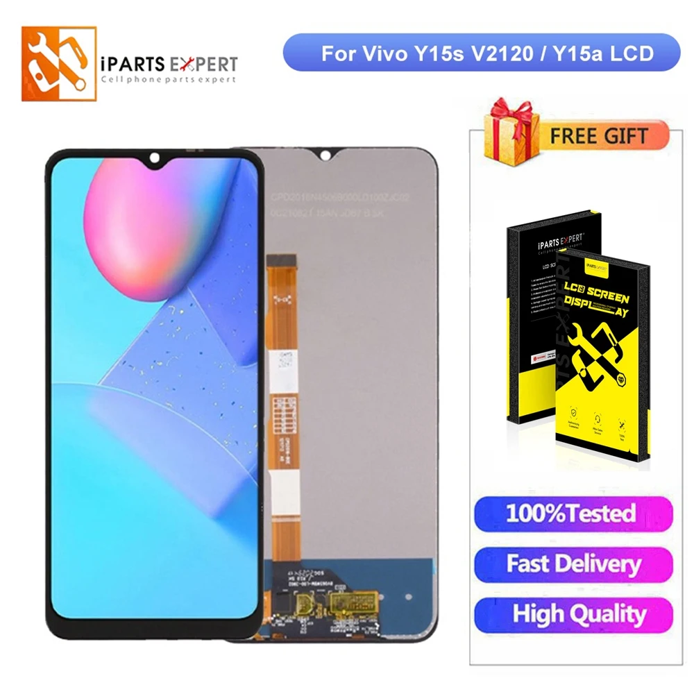 IPARTSEXPERT Original LCD For Vivo Y15S Y15A V2134 2021 V2120 LCD Touch Screen Replacement
IPARTSEXPERT Original LCD For Vivo Y15S Y15A V2134 2021 V2120 LCD Touch Screen Replacement