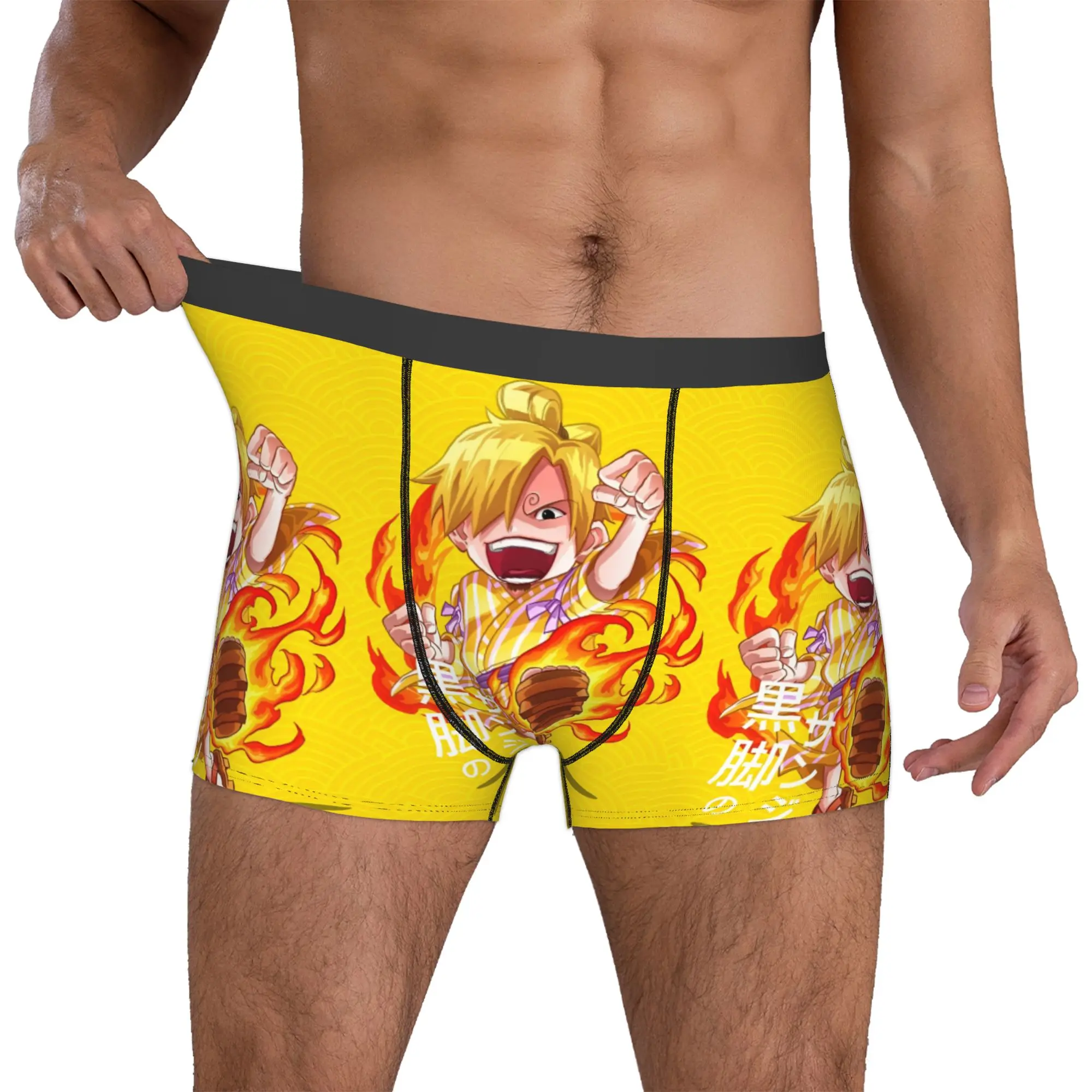 Custom Fashion Sanji Cartoon Boxers Shorts Panties Men's Underpants Breathable Japan Briefs Underwear
Custom Fashion Sanji Cartoon Boxers Shorts Panties Men's Underpants Breathable Japan Briefs Underwear