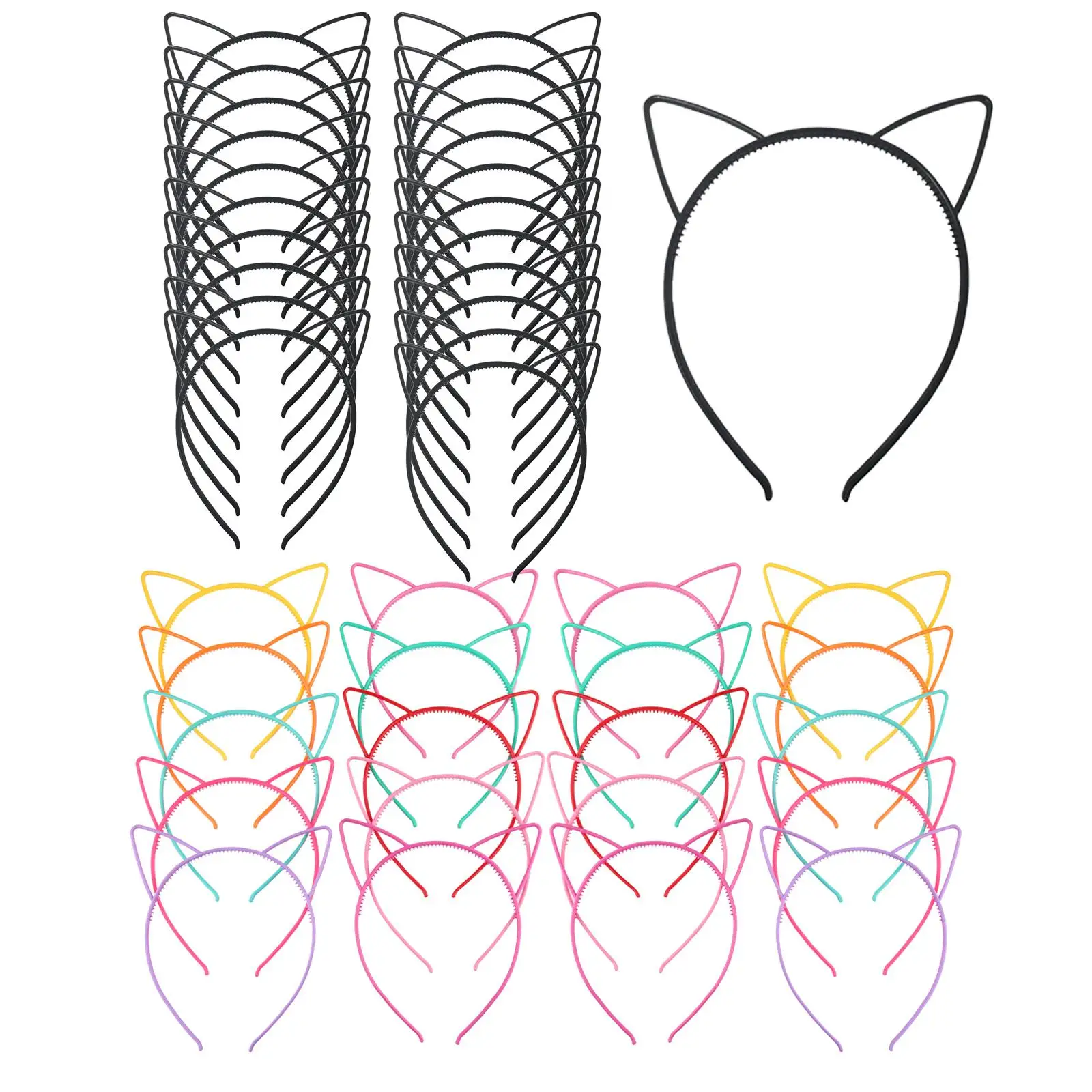 Adorable Feline Ear Headband - Ideal for Makeup, Celebrations, and Special Occasions
Adorable Feline Ear Headband - Ideal for Makeup, Celebrations, and Special Occasions