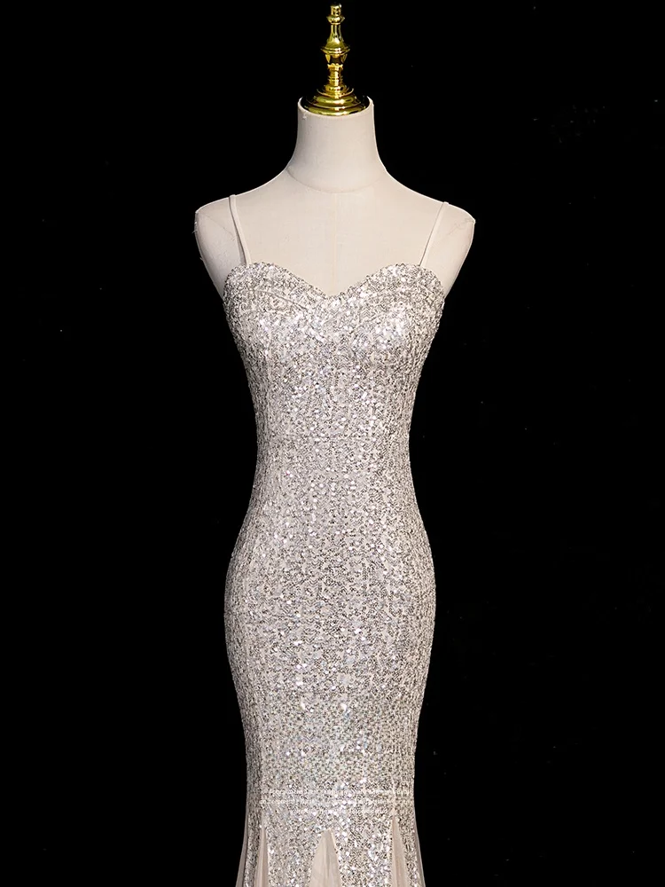 Ele Evening Gown Women's New 2025 Slimming Sparkling plus Size Formal Dr Sexy Zipper mid Waist Fi Tail Long Skirt
Ele Evening Gown Women's New 2025 Slimming Sparkling plus Size Formal Dr Sexy Zipper mid Waist Fi Tail Long Skirt