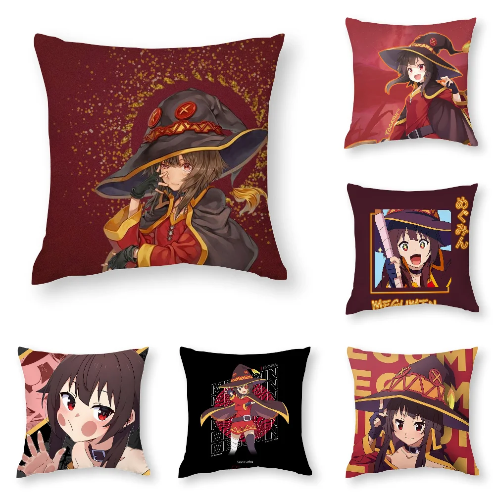 Cute M-Megumin Pillow Case 3D Print Polyester Fiber 40*40 cm Home Sofa Throw Pillow Cover Decoration Festival Gift
Cute M-Megumin Pillow Case 3D Print Polyester Fiber 40*40 cm Home Sofa Throw Pillow Cover Decoration Festival Gift