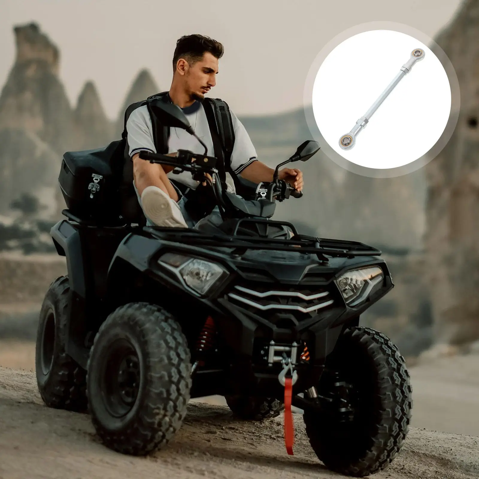 Steering Tie Rod Atv Replacement Chrome Vanadium Steel Steering Stem Post Shaft Tie Rod End Link Electric Four Wheel Motorcycle
Steering Tie Rod Atv Replacement Chrome Vanadium Steel Steering Stem Post Shaft Tie Rod End Link Electric Four Wheel Motorcycle