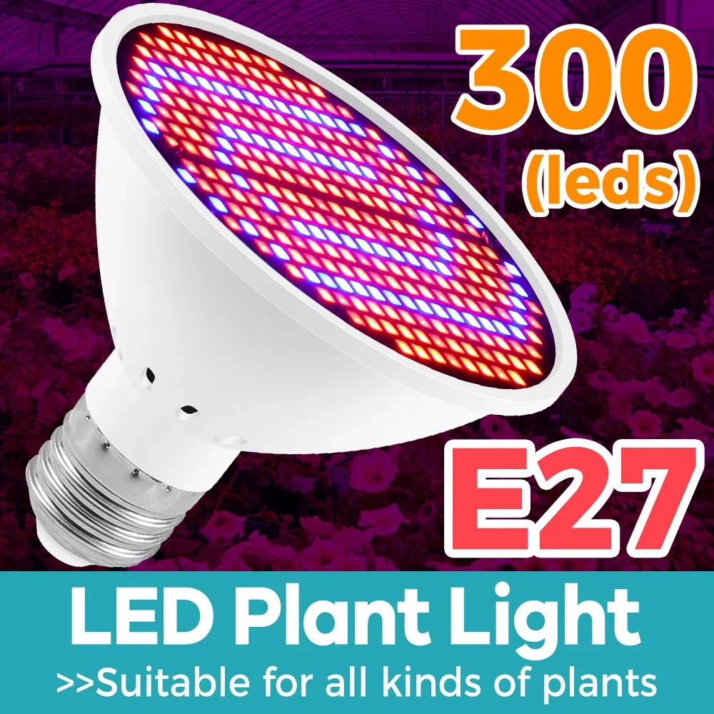 Plant LED Grow Light Bulb Full Spectrum Phytolamp Indoor Flower Seeds Hydroponics LED Phyto Lamp For Plant Cultivation Growbox
Plant LED Grow Light Bulb Full Spectrum Phytolamp Indoor Flower Seeds Hydroponics LED Phyto Lamp For Plant Cultivation Growbox