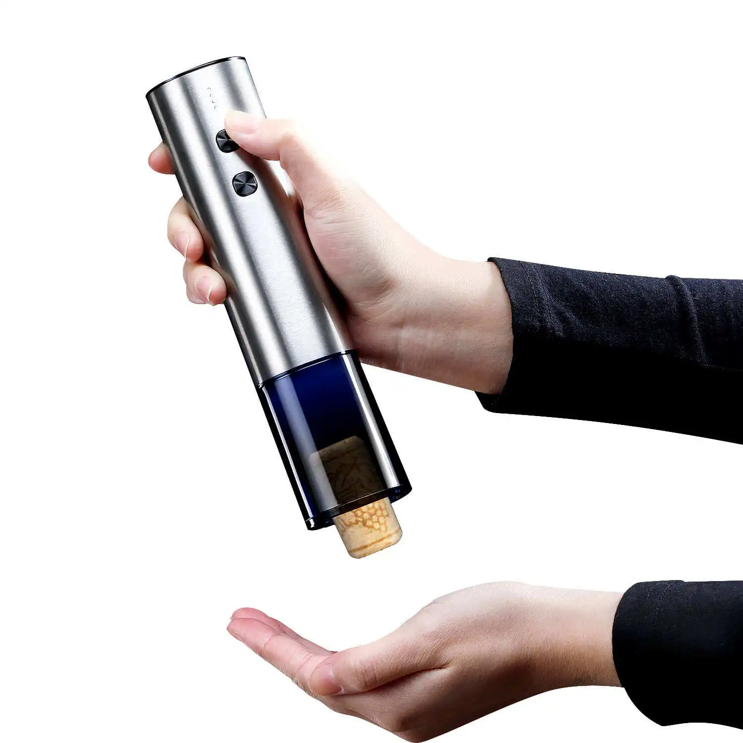 USB Rechargeable Stainless Steel Electric Wine Bottle Opener Barware Automatic Wine Bottle Opener
USB Rechargeable Stainless Steel Electric Wine Bottle Opener Barware Automatic Wine Bottle Opener