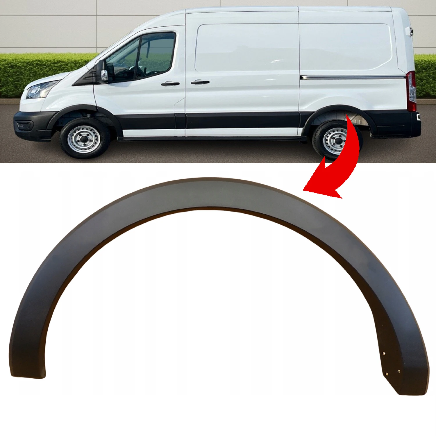 Rear Wheel Eyebrow Arch Flare Molding Trim Right / Left Side LH / RH For Ford Transit MK8 2014 - 2018 2.2 BK31V280K96AHW
Rear Wheel Eyebrow Arch Flare Molding Trim Right / Left Side LH / RH For Ford Transit MK8 2014 - 2018 2.2 BK31V280K96AHW