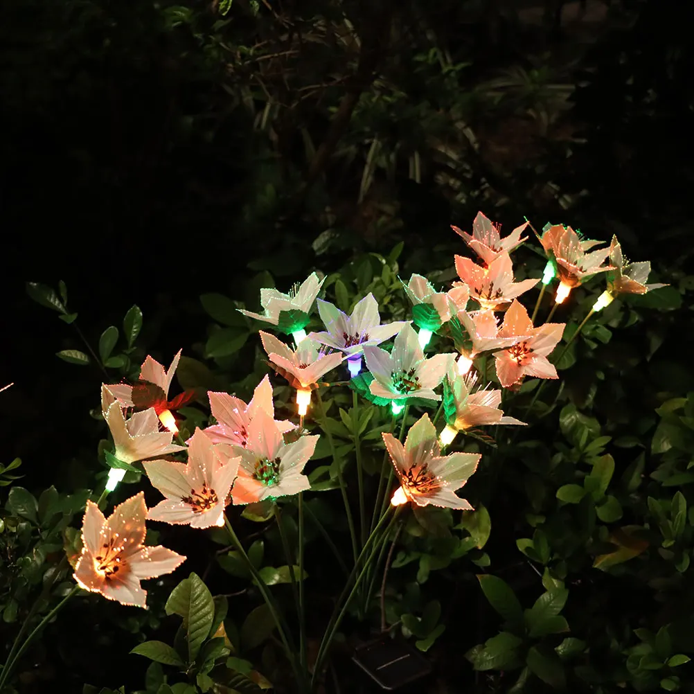 Fiber Solar Garden Lights Light Outdoor Garden Decor Yard Lawn Solar Stake Lamp Outdoor Decor Christmas Flower
Fiber Solar Garden Lights Light Outdoor Garden Decor Yard Lawn Solar Stake Lamp Outdoor Decor Christmas Flower