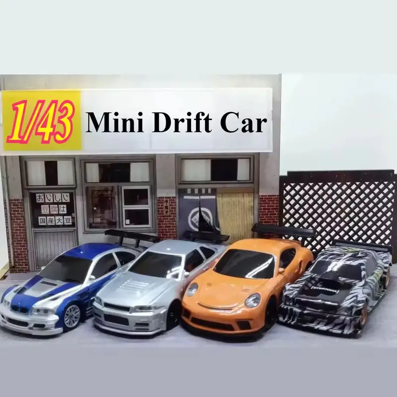 1/43 Rc Car 2.4g Mini Remote Control Racing Drift Car Rtr 4wd Off-Road High Speed Vehicle Model Toys For Kids Adults Mini Gifts
1/43 Rc Car 2.4g Mini Remote Control Racing Drift Car Rtr 4wd Off-Road High Speed Vehicle Model Toys For Kids Adults Mini Gifts
