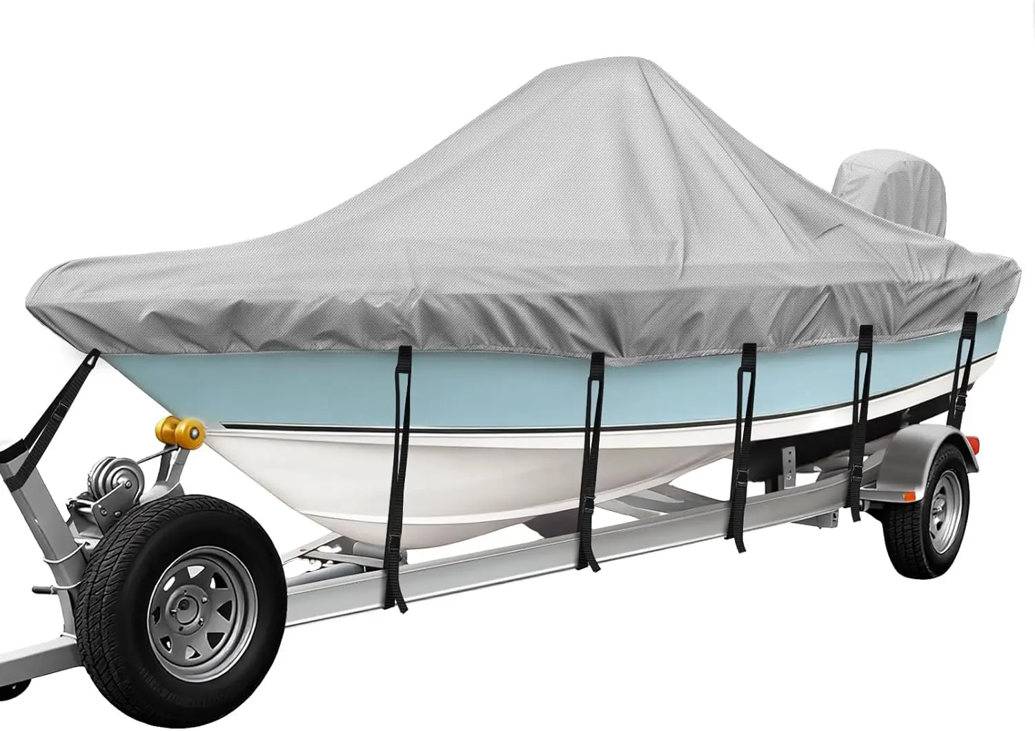 Center Console Boat Cover 20-22ft Waterproof 900D PU Heavy Duty Trailerable with Motor Cover Gray
Center Console Boat Cover 20-22ft Waterproof 900D PU Heavy Duty Trailerable with Motor Cover Gray