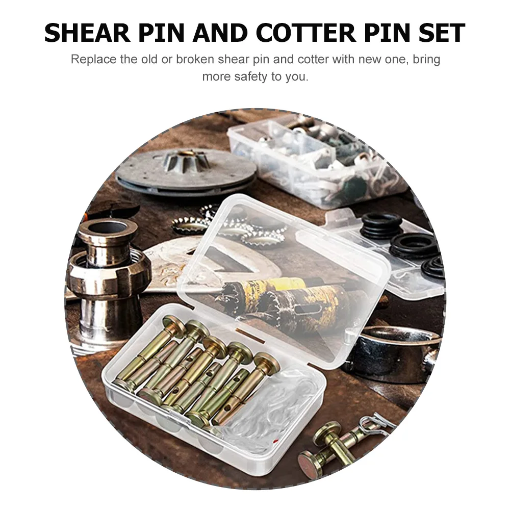 1 комплект сменных штифтов для сдвига, металлические детали из нержавеющей стали для аксессуаров для снегоочистителей
1 комплект сменных штифтов для сдвига, металлические детали из нержавеющей стали для аксессуаров для снегоочистителей