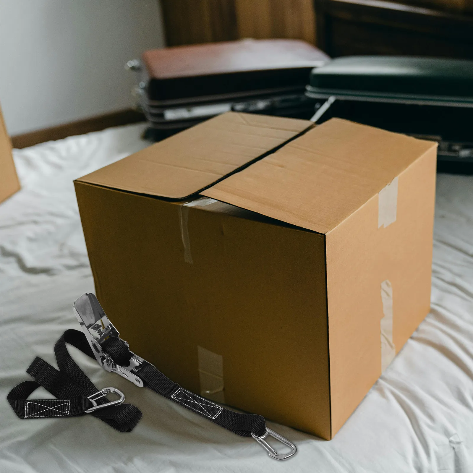 Travel Luggage Strap Stainless Steel Ratchet Buckle Adjustable Packing Belt Suitcase Fixing Strap Heavy Duty Outdoor Supplies
Travel Luggage Strap Stainless Steel Ratchet Buckle Adjustable Packing Belt Suitcase Fixing Strap Heavy Duty Outdoor Supplies