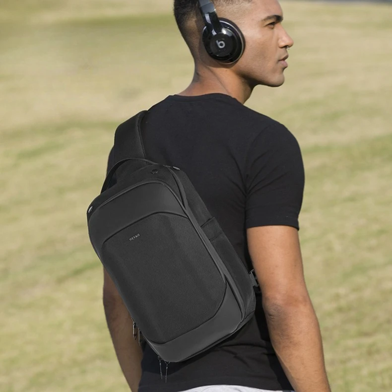 Oxford Cloth Men's Chest Bag with Multiple Dividers, Water-Resistant, Lightweight, Business Travel Single Shoulder Crossbody Bag
Oxford Cloth Men's Chest Bag with Multiple Dividers, Water-Resistant, Lightweight, Business Travel Single Shoulder Crossbody Bag