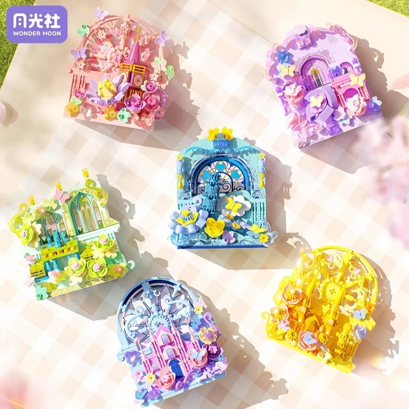 Wonder Moon Flower Building Art Realm Refrigerator Stickers Building Blocks Small Particles Children's Assembly Toy Model Gift
Wonder Moon Flower Building Art Realm Refrigerator Stickers Building Blocks Small Particles Children's Assembly Toy Model Gift
