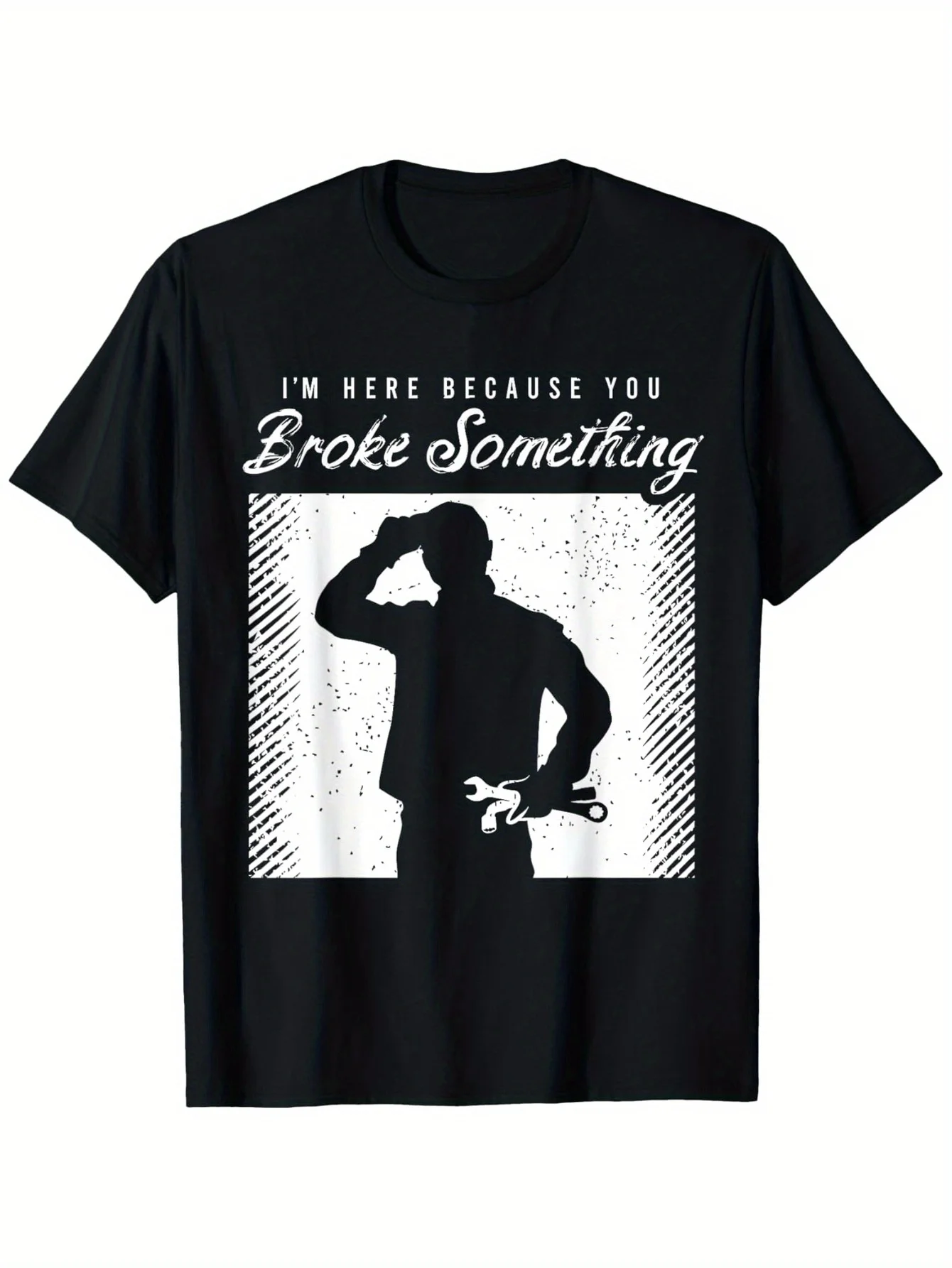 Funny Auto Mechanic Quote T-Shirt I'm Here Because You Broke Something Design Cotton Unisex for Men Women Casual Outdoor Tee
Funny Auto Mechanic Quote T-Shirt I'm Here Because You Broke Something Design Cotton Unisex for Men Women Casual Outdoor Tee