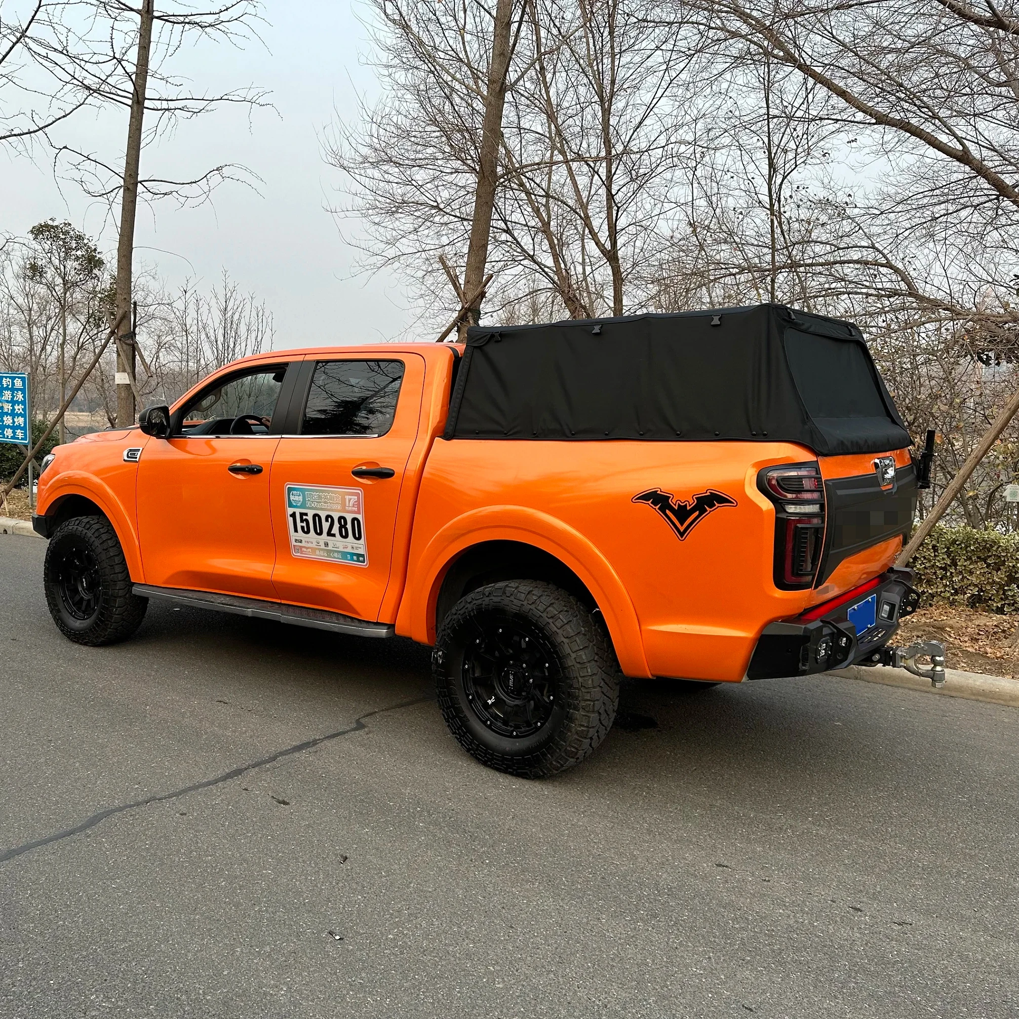 KQX Pickup Truck Bed High Cover Fully Enclosed TPU Transparent Film Soft Top High Cover
KQX Pickup Truck Bed High Cover Fully Enclosed TPU Transparent Film Soft Top High Cover