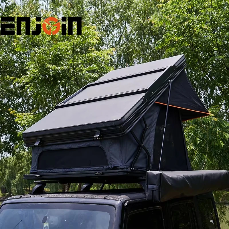 ENJOIN Hot Selling Aluminium Triangle Camping Rooftop Tents ENJOIN Rooftop Tent 4 Person Roof Tent
ENJOIN Hot Selling Aluminium Triangle Camping Rooftop Tents ENJOIN Rooftop Tent 4 Person Roof Tent