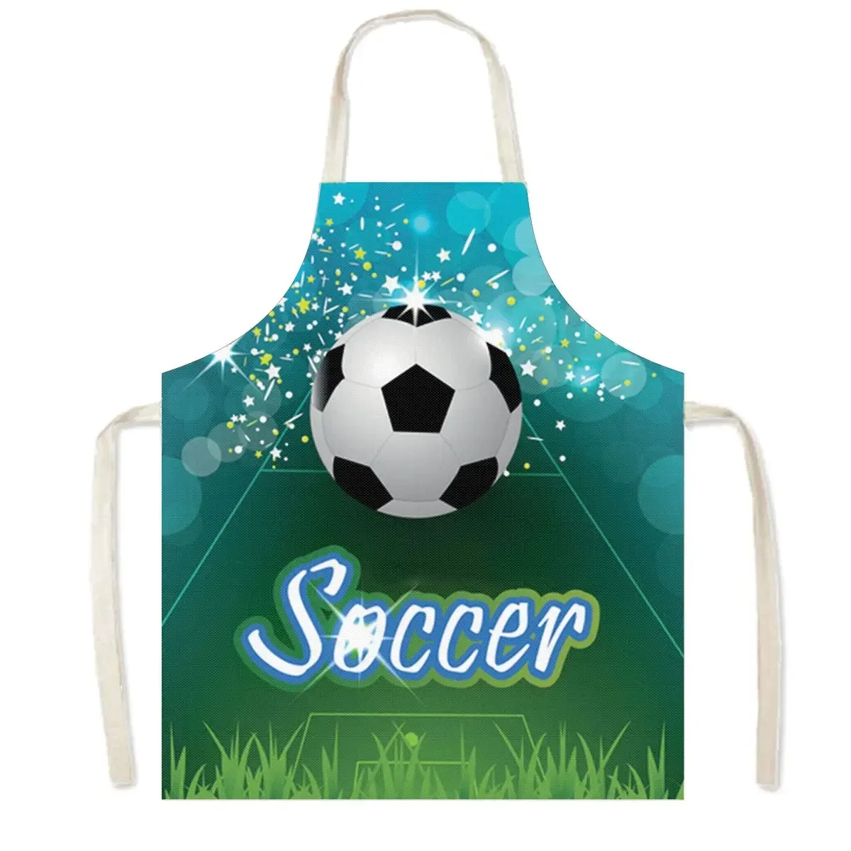 Soccer Print Apron For Men Women Kids Football Sports Theme Sleeveless Pinafore Kitchen Cooking Baking BBQ Accessories Gift
Soccer Print Apron For Men Women Kids Football Sports Theme Sleeveless Pinafore Kitchen Cooking Baking BBQ Accessories Gift