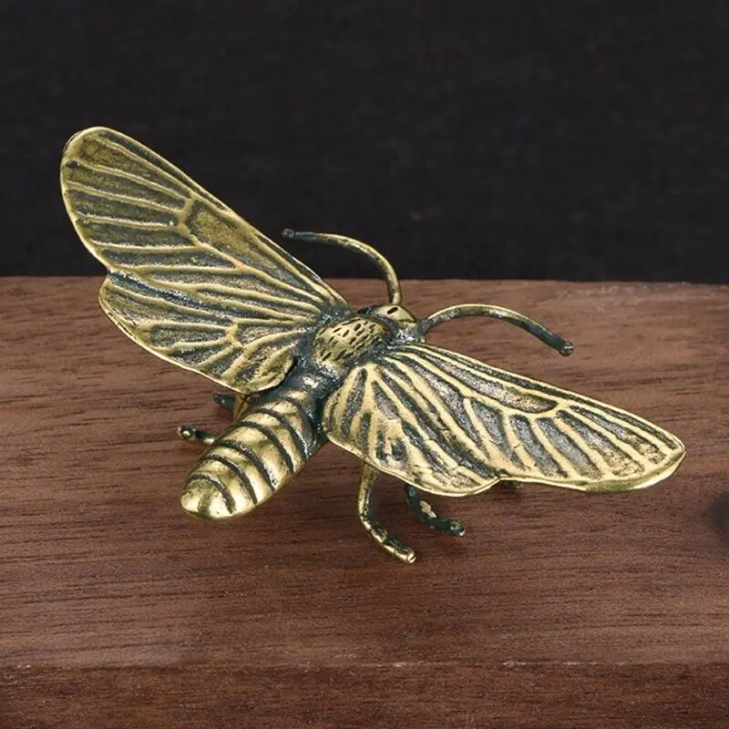Brass Moth Figurine Statue House Office Decoration Animal Figurines Toys
Brass Moth Figurine Statue House Office Decoration Animal Figurines Toys