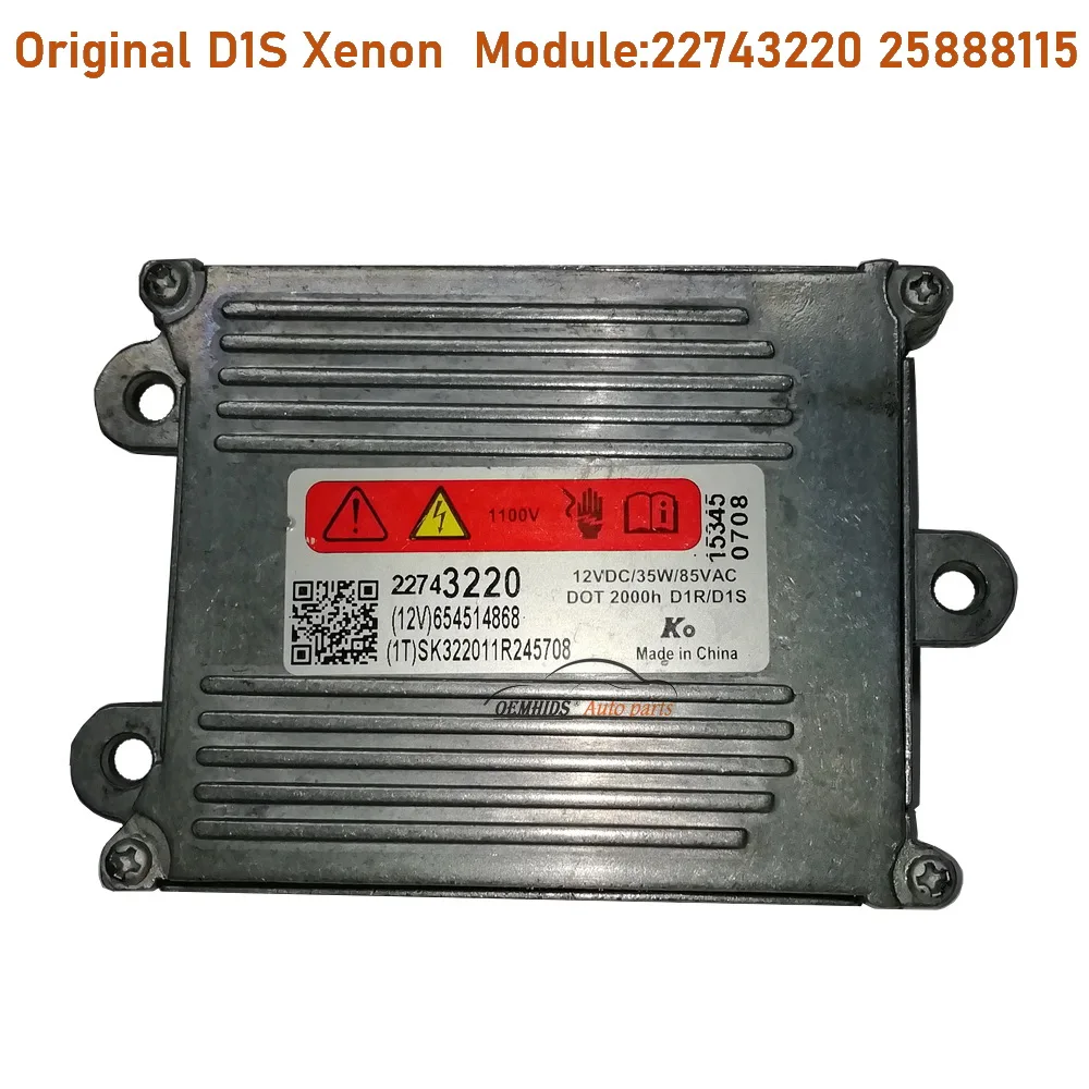 Original OEMHIDS 22743220 OEM Ballast For 10-13 LaCrosse GL8 D1S D1R Xenon HID Headlight Control Computer Drive Module 25888115
Original OEMHIDS 22743220 OEM Ballast For 10-13 LaCrosse GL8 D1S D1R Xenon HID Headlight Control Computer Drive Module 25888115