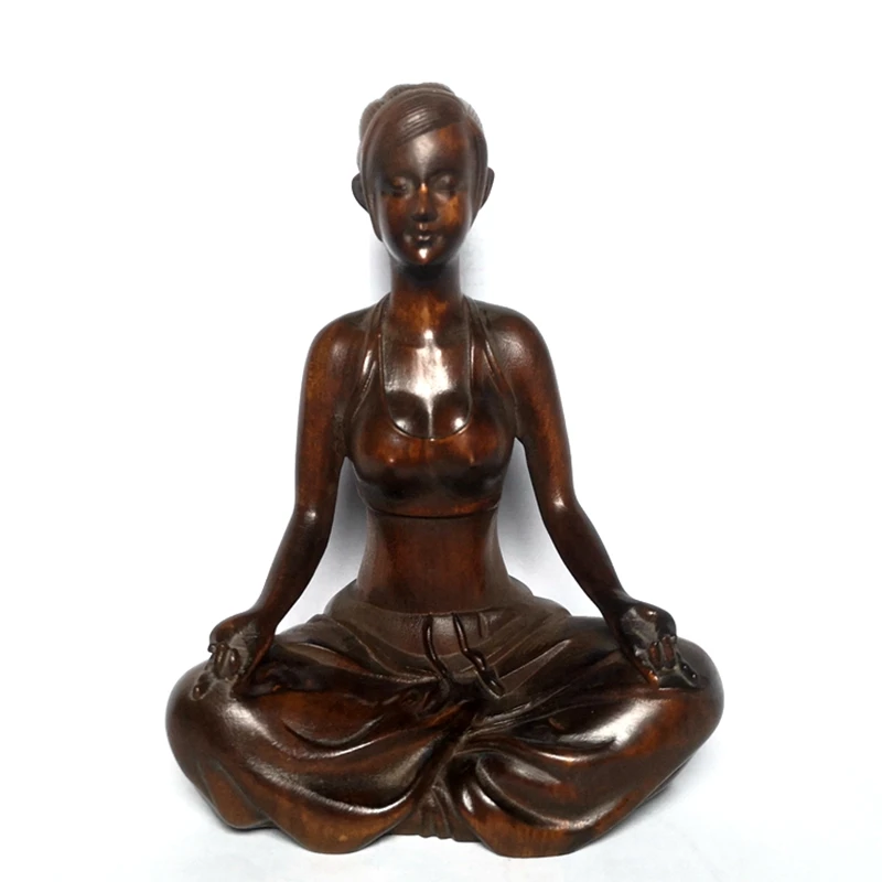 Old Chinese Boxwood Hand carved sexy girl Figure Statue Netsuke Collection Decoration Gift Size 10 CM
Old Chinese Boxwood Hand carved sexy girl Figure Statue Netsuke Collection Decoration Gift Size 10 CM