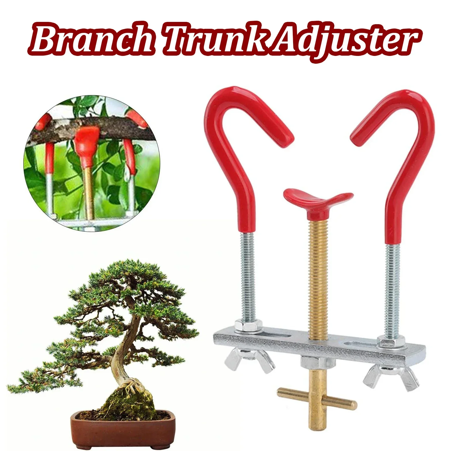 Branch Bender Tool Kit Gardening Bonsai DIY Shaping Tool Tree Trunk Adjuster Plants Shape Steel Modulator Repair Bending Device
Branch Bender Tool Kit Gardening Bonsai DIY Shaping Tool Tree Trunk Adjuster Plants Shape Steel Modulator Repair Bending Device