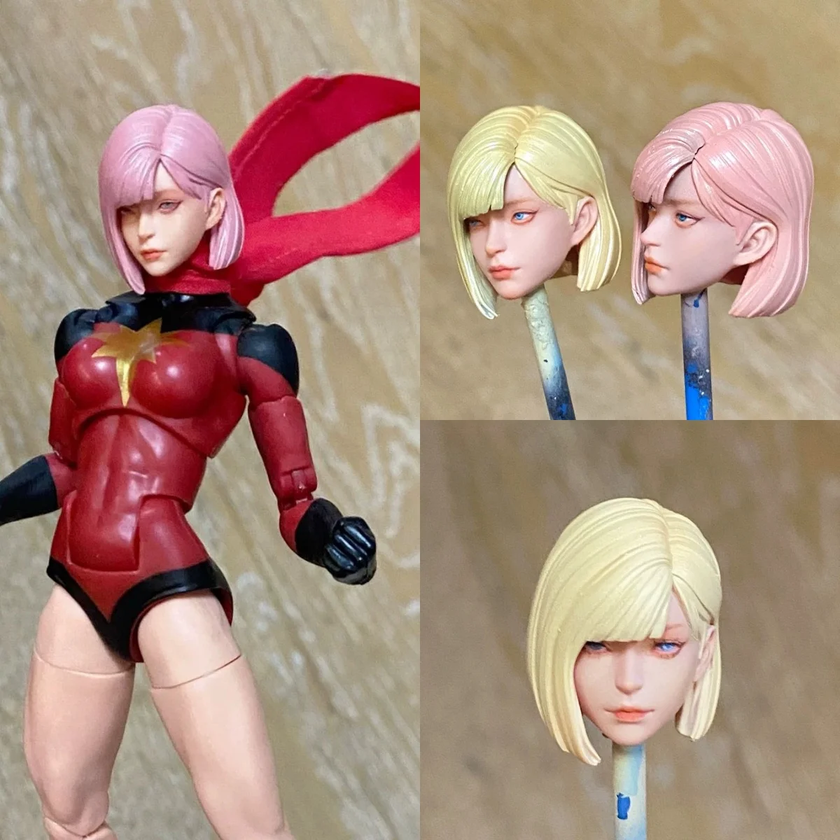 【30 Days Made】Shiranui 1/12 Scale Female Beauty Girl Unpainted/Painted Resin Head Sculpt Fit 6inch ML SHF MEZCO Mafex Toys
【30 Days Made】Shiranui 1/12 Scale Female Beauty Girl Unpainted/Painted Resin Head Sculpt Fit 6inch ML SHF MEZCO Mafex Toys