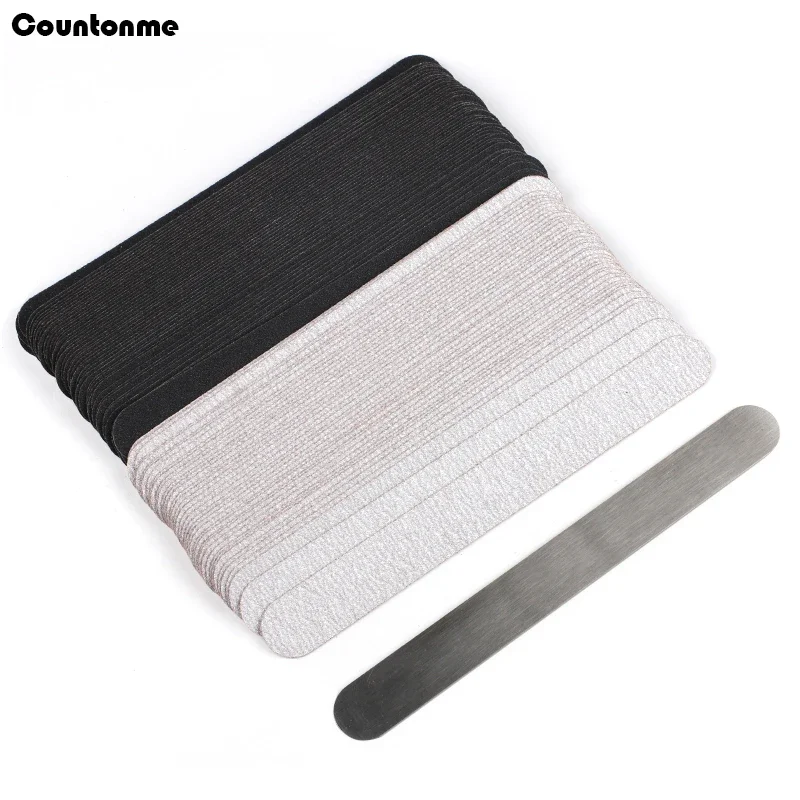 50Pcs Removable Buffer Pads Strips 100/180/240 With Metal Handle Nail Art Files Calluses Remover Double-sided Replacement Files
50Pcs Removable Buffer Pads Strips 100/180/240 With Metal Handle Nail Art Files Calluses Remover Double-sided Replacement Files