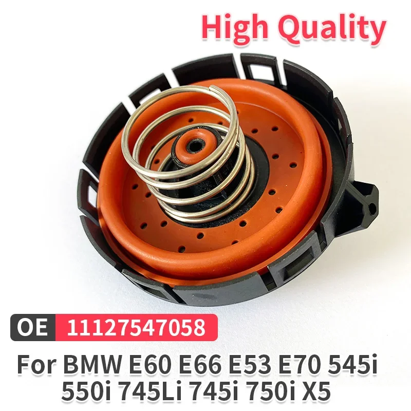11127547058 Car Engine PCV Valve Cover Repair Kit With Membrane 1x For BMW N62 E53 E60 E63 E65 545i 550i 650i 745Li 14506018001
11127547058 Car Engine PCV Valve Cover Repair Kit With Membrane 1x For BMW N62 E53 E60 E63 E65 545i 550i 650i 745Li 14506018001