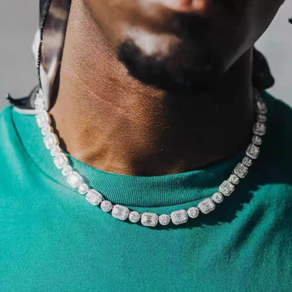 Hip Hop Colored Zircon Necklace Same Bracelet And Necklace Fashion Dopamine Internet Celebrity Sweater Chain Accessories 8mm
Hip Hop Colored Zircon Necklace Same Bracelet And Necklace Fashion Dopamine Internet Celebrity Sweater Chain Accessories 8mm
