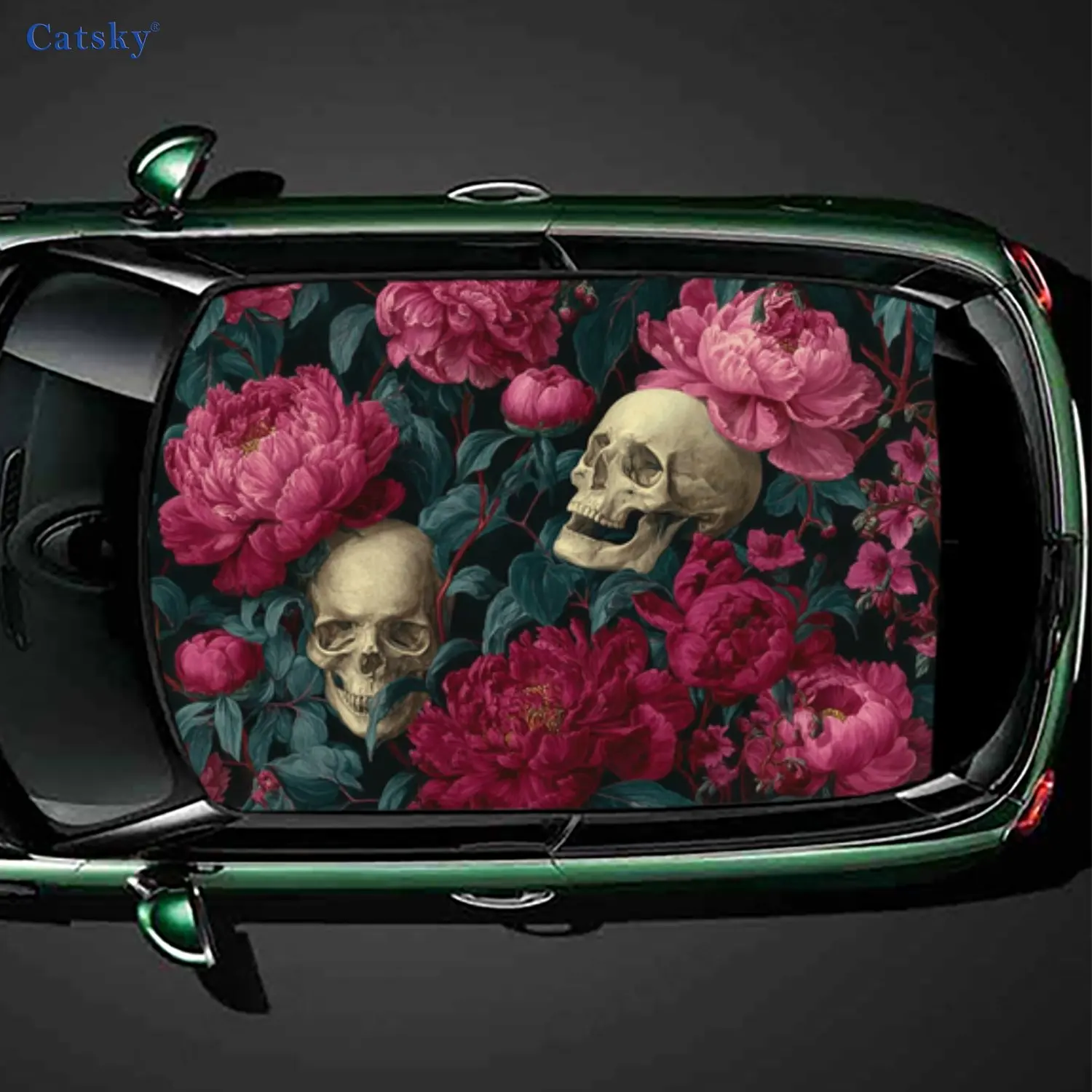 Наклейка на крышу автомобиля с цветами и черепом, гоночный внедорожник, автоаксессуары, упаковка, ПВХ, капот автомобиля, графическая наклейка, украшение, подарок
Наклейка на крышу автомобиля с цветами и черепом, гоночный внедорожник, автоаксессуары, упаковка, ПВХ, капот автомобиля, графическая наклейка, украшение, подарок