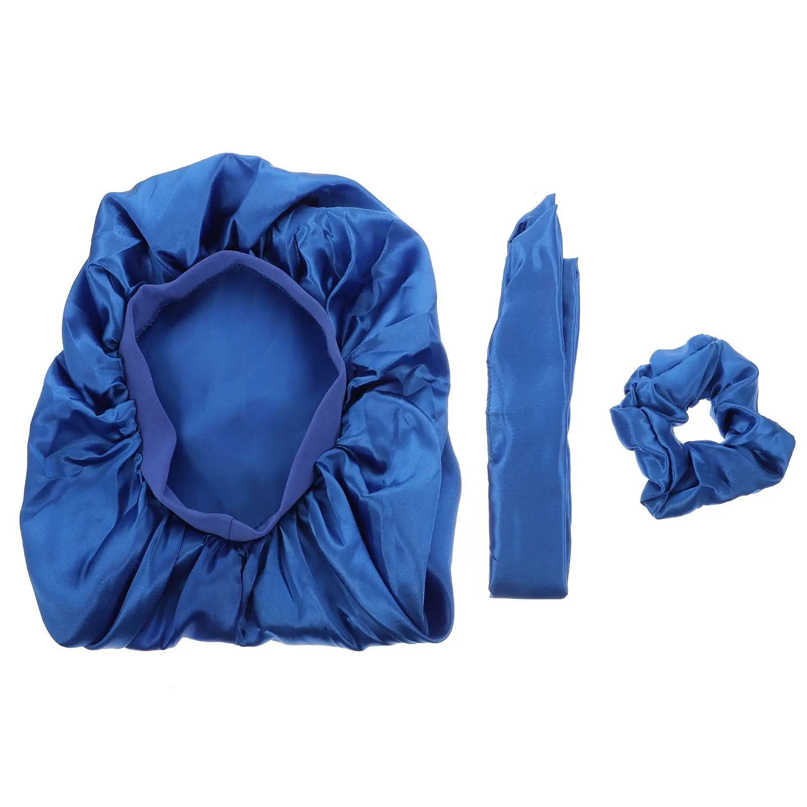 3 Pcs Long Set Satin Silk Bonnet Household B Head Wrap Stylish Hair Rope Wet Hair Towel Long Tail Cap
3 Pcs Long Set Satin Silk Bonnet Household B Head Wrap Stylish Hair Rope Wet Hair Towel Long Tail Cap