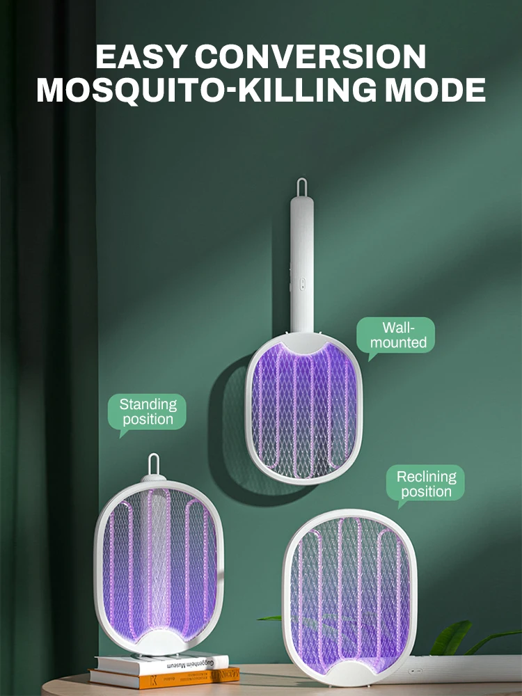 USB Mosquito Killer Multifunctional Mosquito Swatter Upgraded Wall-Mounted Electric Mosquito Swatter Triple-layer Mosquito Lamp
USB Mosquito Killer Multifunctional Mosquito Swatter Upgraded Wall-Mounted Electric Mosquito Swatter Triple-layer Mosquito Lamp