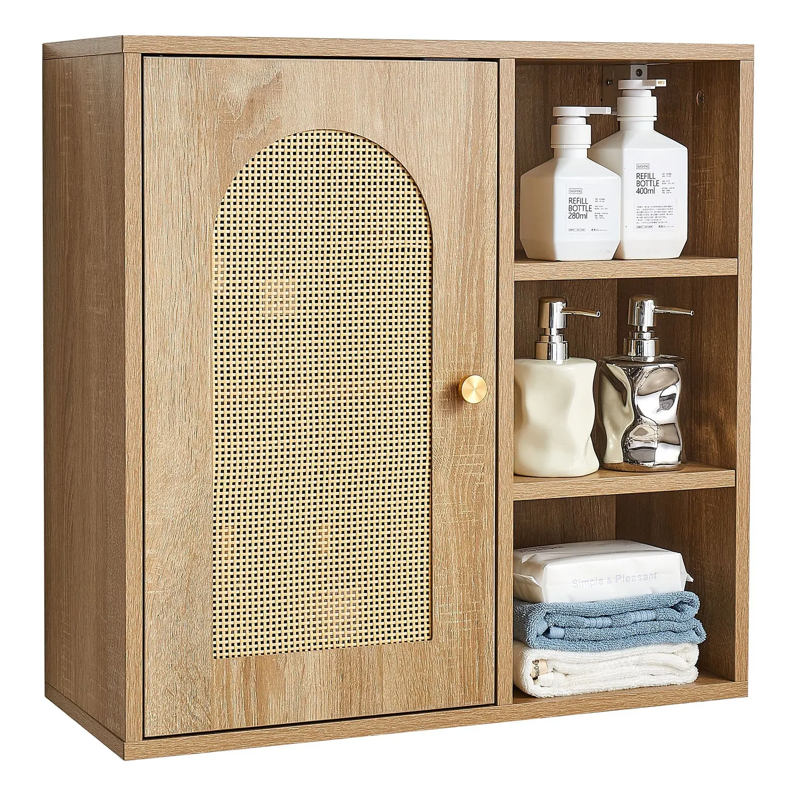 Bathroom Wall Cabinet, Door And Adjustable Shelf With 5 Height Levels, Over The Toilet Storage Medicine Cabinet Wall Mounted,
Bathroom Wall Cabinet, Door And Adjustable Shelf With 5 Height Levels, Over The Toilet Storage Medicine Cabinet Wall Mounted,