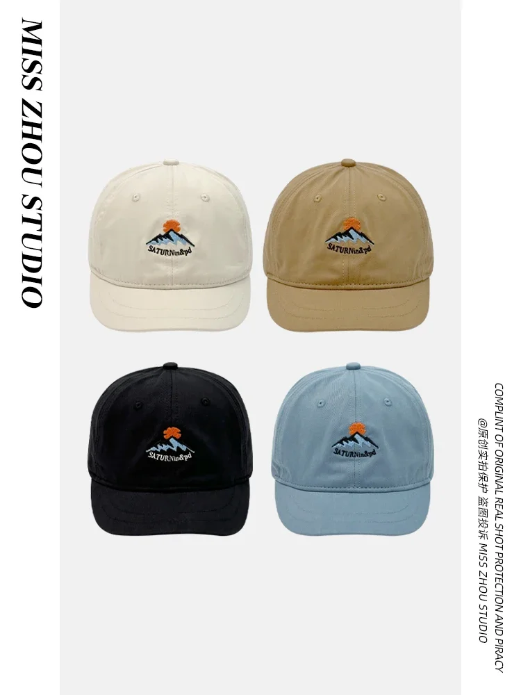 Embroidered Short-Brimmed Peaked Cap Women's Spring and Summer Korean Fashion Cute All-Matching Baseball Cap
Embroidered Short-Brimmed Peaked Cap Women's Spring and Summer Korean Fashion Cute All-Matching Baseball Cap