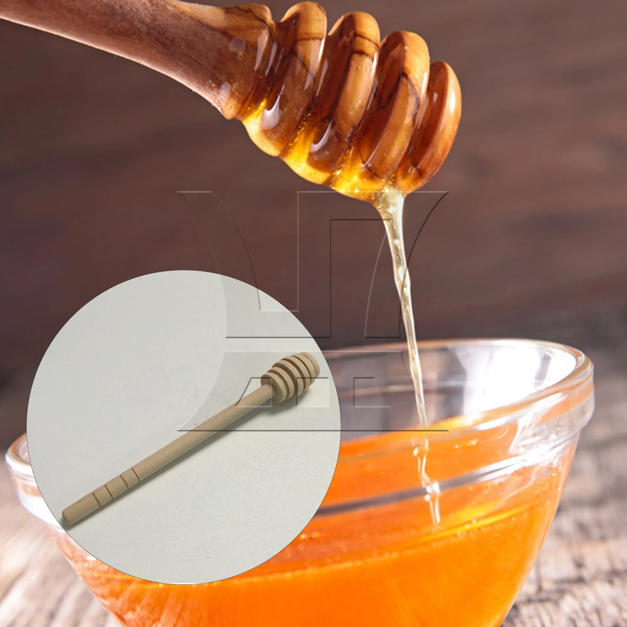 CNBTR 1pc Honey Mixing Stirrer 15 x 2.3cm for Honey Stirring Rod Condensed Milk Stirring Rod
CNBTR 1pc Honey Mixing Stirrer 15 x 2.3cm for Honey Stirring Rod Condensed Milk Stirring Rod